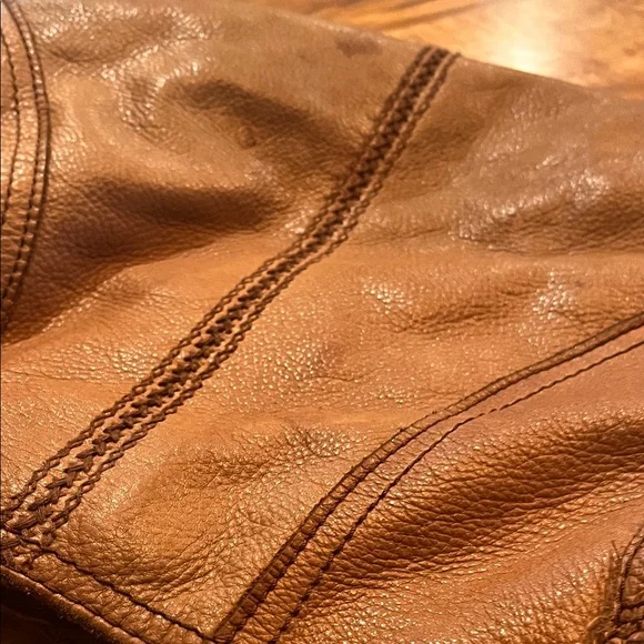 Lucky Brand Tan Leather Hobo Bag - Picture 10 of 16